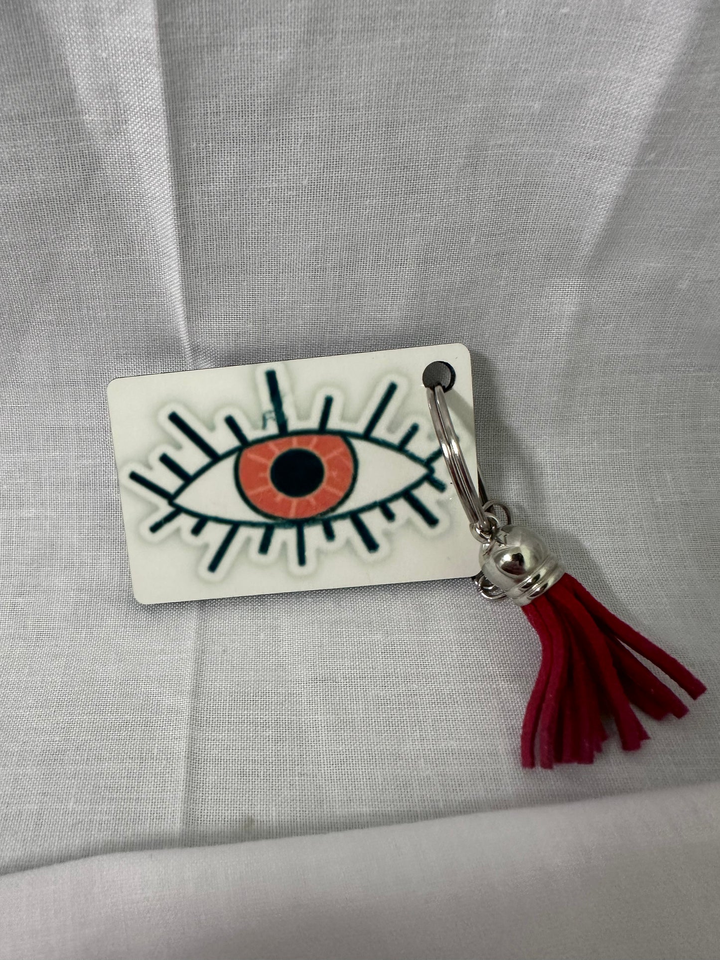 Personalised Key Chain with Tassel